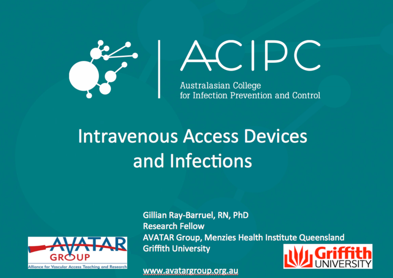 IV Access Device Infection Risks webinar IV Access Device Infection Risks webinar